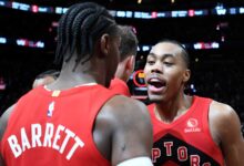 Scottie Barnes reveals Barrett’s “I got you” before OT winner