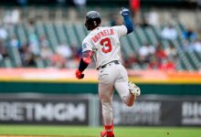 Rafaela homers and drives in four runs as the Red Sox rout the Tigers 10-3