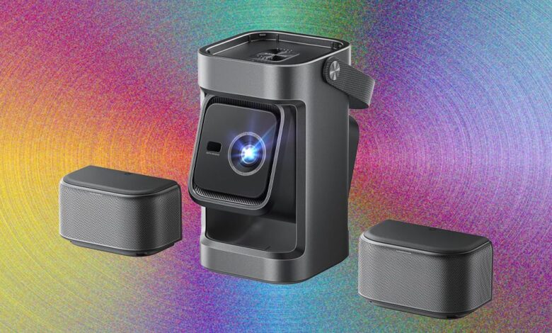 Soundcore Nebula P1 Turns a Garage Into a Theater