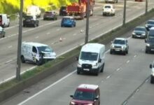 M25 Rush Hour Delays After Van Crash in Surrey