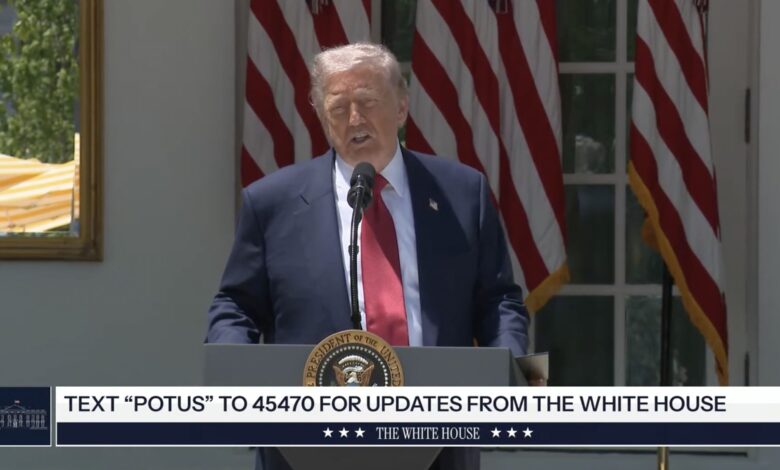 Trump’s Mother’s Day Speech Targets Border and Trans Issues