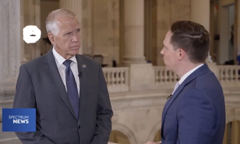 Tillis calls Trump’s .8B fund “stupid on stilts”