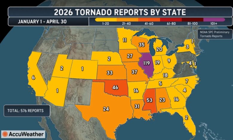 Why Illinois is suddenly America's tornado capital
