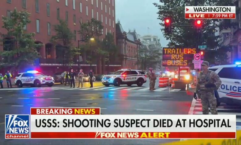 Trump Inside Oval Office as Shooter Fired White House Shots