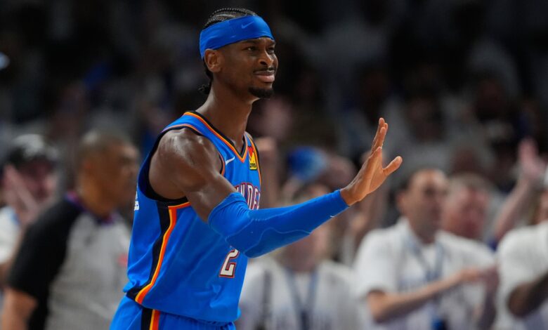Gilgeous-Alexander’s 30 fuels Thunder to tie series Gilgeous-Alexander’s 30 fuels Thunder to tie series