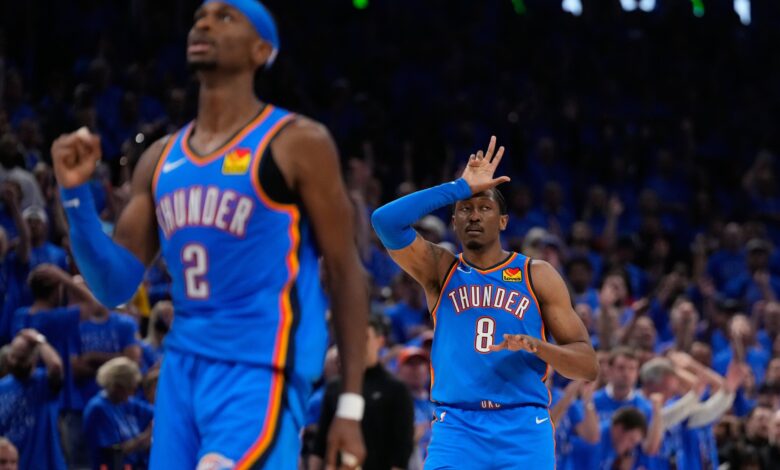 Jalen Williams sits again as McCain starts Game 5