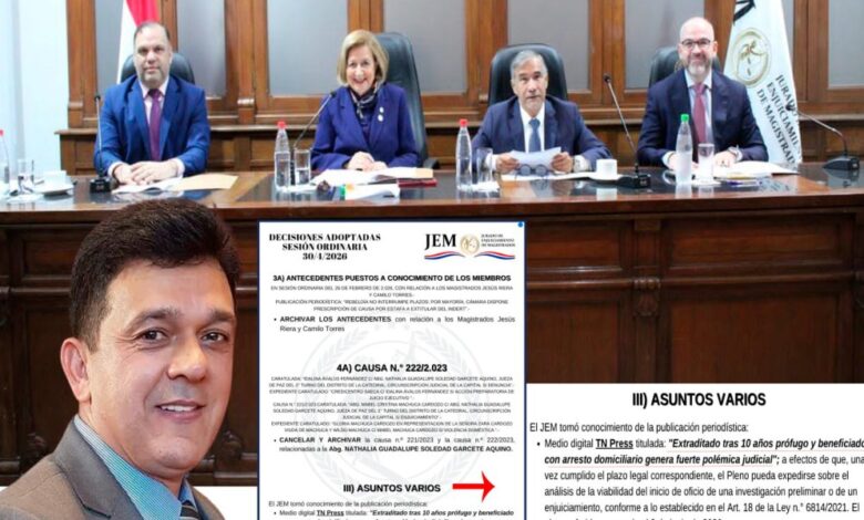 JEM reabre cuestionamientos al juez Prieto por arresto domiciliario