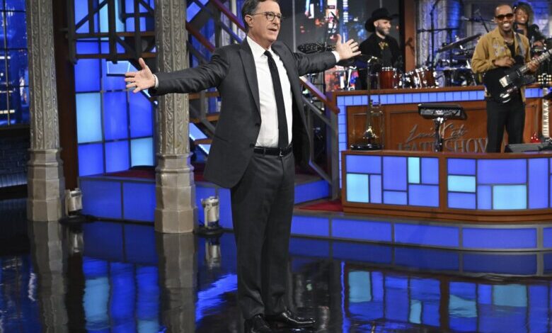 Stephen Colbert’s Final Weeks Bring Late-Night ‘History’