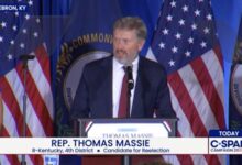 Massie apologizes late after conceding to Gallrein