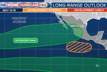 Warm waters and potential Super El Niño could 'supercharge' start to Eastern Pacific hurricane season