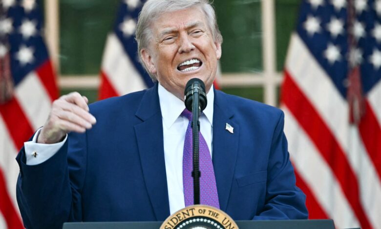 Trump’s Truth Social Rant Targets Reflecting Pool Ahead of China