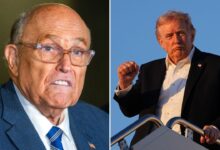Trump Blames ‘Radical Left Lunatics’ for Sending Rudy Giuliani to the Hospital in Scathing Attack