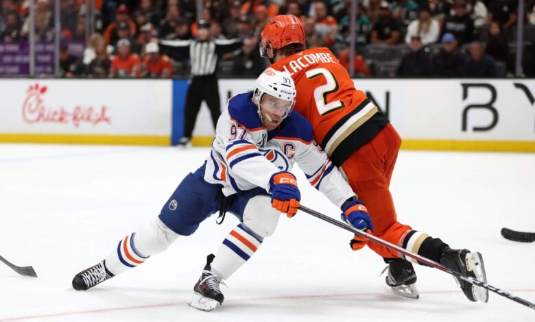 Connor McDavid vs. Jackson LaCombe: The matchup that flips the ice