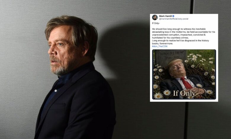 Mark Hamill Deletes Trump Death Post, Calls for Accountability