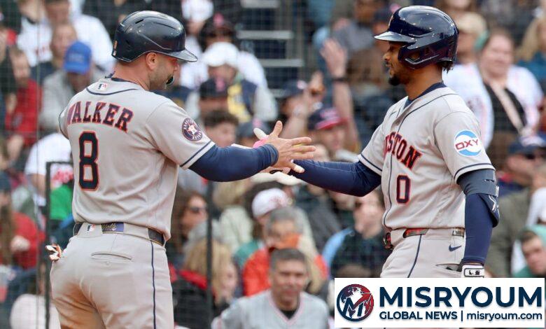 Brice Matthews’ homer and catch seal Astros win