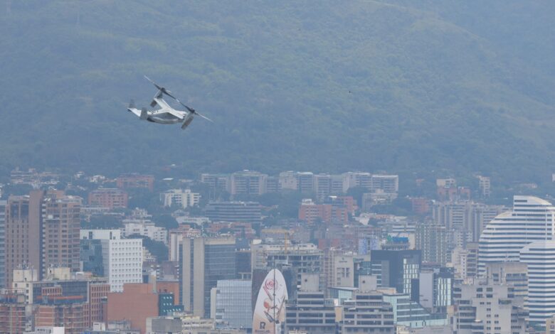 Marines stage embassy rapid response after Maduro ouster Marines stage embassy rapid response after Maduro ouster