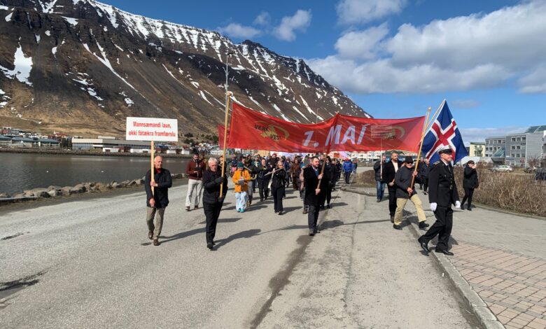 Velsótt hátíðahöld á 1. maí um alla Vestfirði