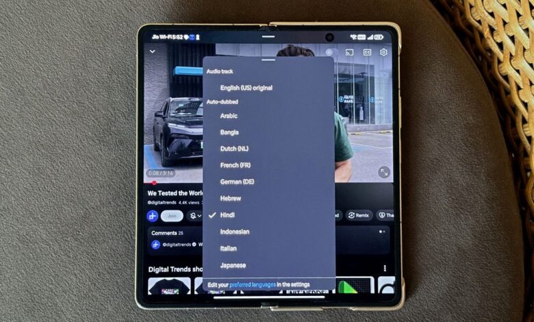 YouTube’s auto-dubbing is missing one crucial feature: an off switch