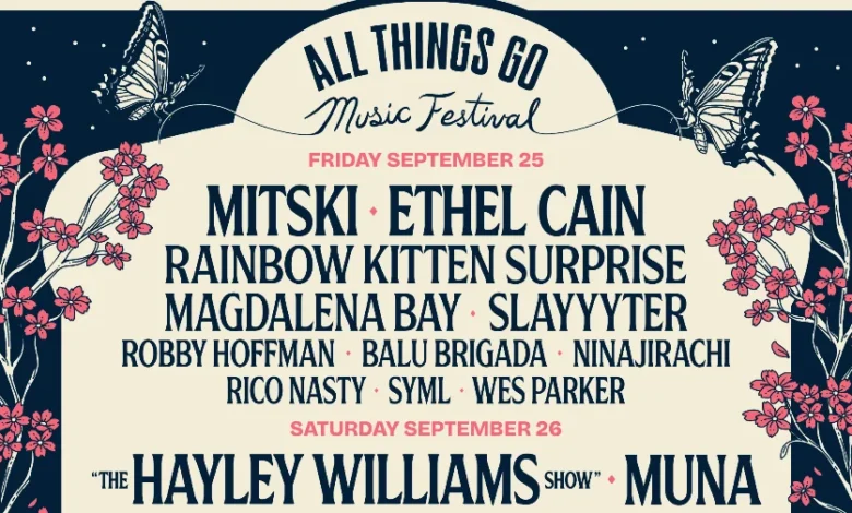 All Things Go Festival Announces 2026 Lineup - Our Culture