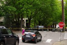 Vehicle carrying explosives crashes into Portland athletic club, driver dead