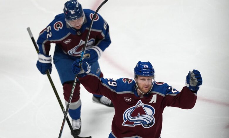 MacKinnon propels Avalanche to 2-0 series lead over Wild