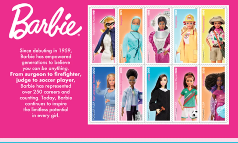 USPS Barbie stamps: release date and details