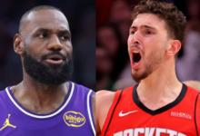 LeBron Warns Sengun as Lakers-Rockets Tempers Boil
