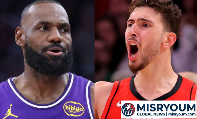LeBron Warns Sengun as Lakers-Rockets Tempers Boil