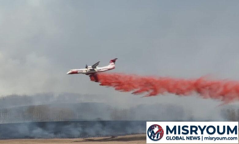 Large brush fire in Rocky View County under control