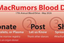 MacRumors 2026 Blood Drive