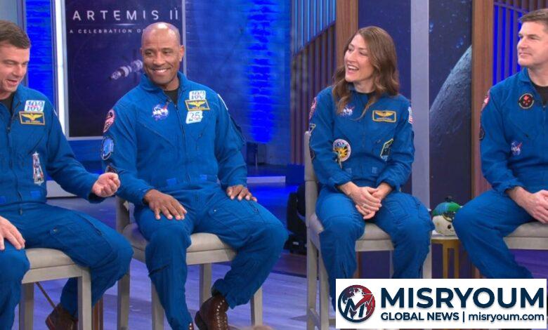 Artemis astronauts’ candy moment after splashdown
