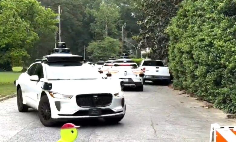 Atlanta residents report Waymo traffic jams from signage confusion