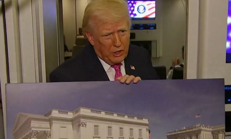 Trump Oversees D.C. Landmark Overhauls During Wartime Trump Oversees D.C. Landmark Overhauls During Wartime