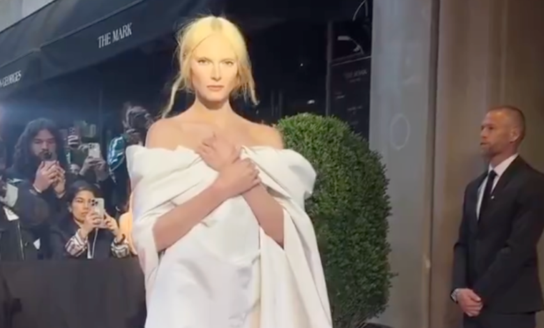 Alex Consani’s 2026 Met Gala Outfit Had a Dreamy Reveal on the Steps