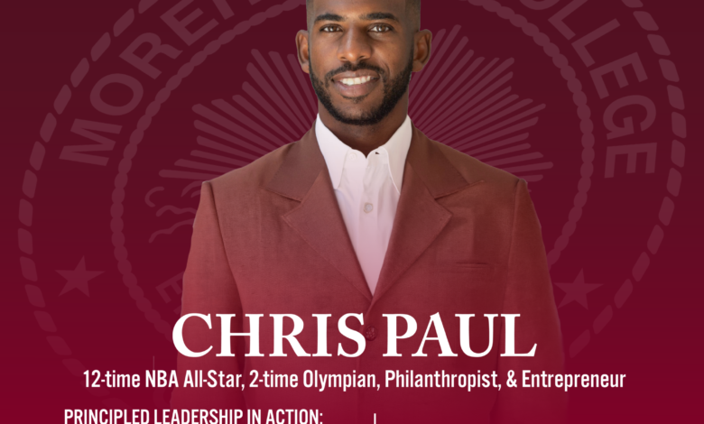 Chris Paul Keynotes Morehouse Commencement
