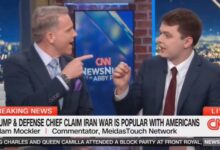 Scott Jennings explodes at liberal Gen Zer in fiery CNN exchange: ‘Get your f–king hand out of my face!’
