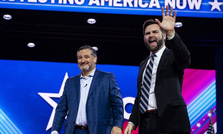 JD Vance and Ted Cruz eye 2028 momentum in Iowa