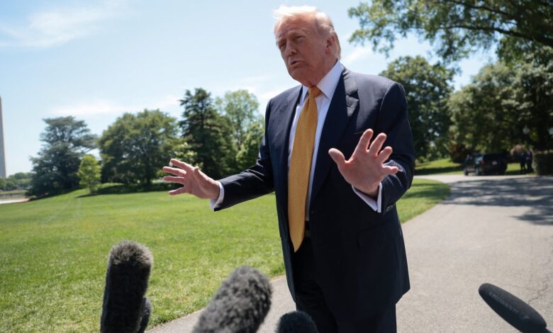 Appeals court to hear Trump orders targeting 4 law firms Appeals court to hear Trump orders targeting 4 law firms