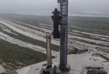 Starship V3 stacked as SpaceX races toward launch