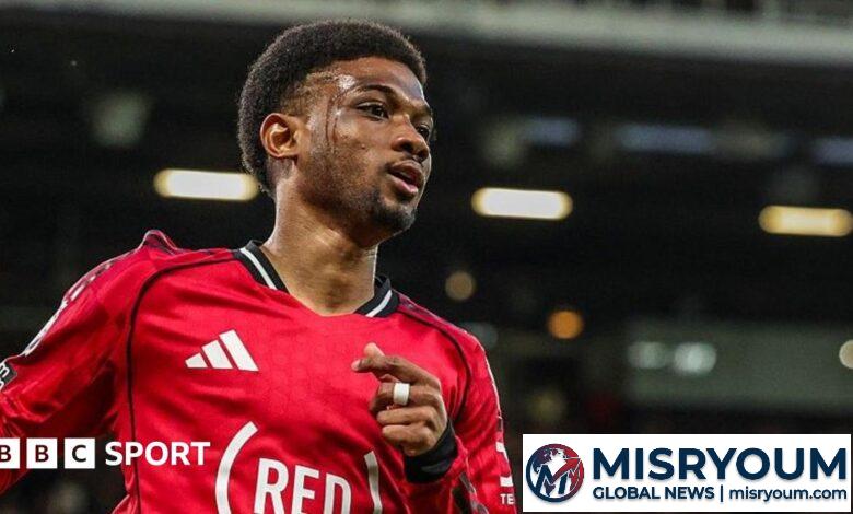 Michael Carrick defends Amad Diallo as form debate grows