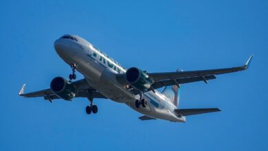 Frontier jet incident in Denver airport after runway strike