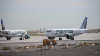 Pedestrian Struck as Frontier Plane Took Off in Denver