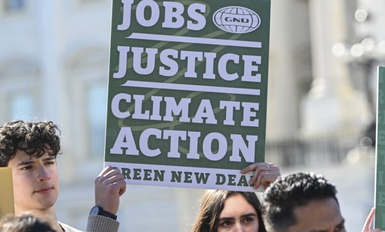 Democrats pivot from climate talk to voter cost fears Democrats pivot from climate talk to voter cost fears