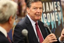 Comey Faces Charges as First Amendment Stakes Rise