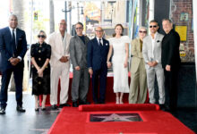 Emily Blunt and Stanley Tucci Get Walk of Fame Stars