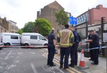 U.K. counter-terror police investigate arson at former London synagogue as prime minister issues warning to Iran