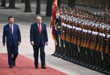 Trump meets Xi in Beijing as trade, tariffs, Taiwan loom