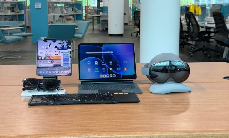 Laptop-Free Writing: XR Headsets and Phones