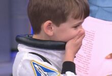 Artemis II crew gifts 5-year-old “Commander Jack” a matching suit