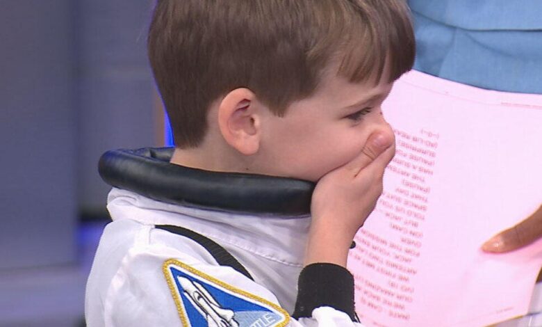 Artemis II crew gifts 5-year-old “Commander Jack” a matching suit